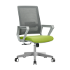 Silla operativa Ato verde-gris