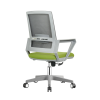 Silla operativa Ato verde-gris