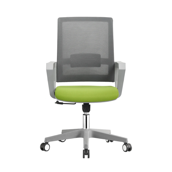 Silla operativa Ato verde-gris