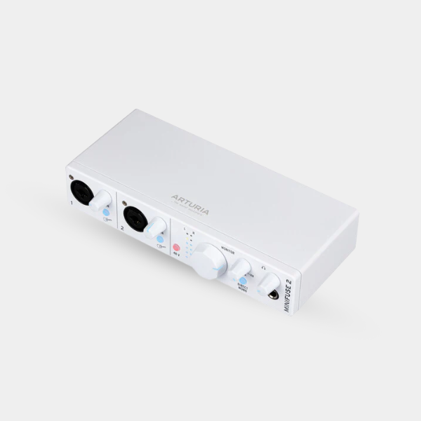Interfaz De Audio C-2X2 MIDI USB, Blanco - Arturia - Minifuse 2_White